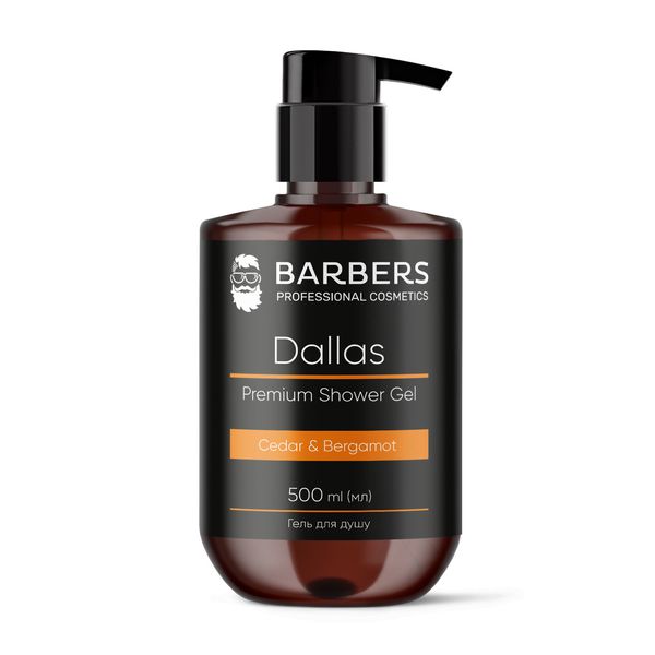 Шампунь для чоловіків для щоденного використання Original + Гель для душу Dallas Barbers 945693 фото